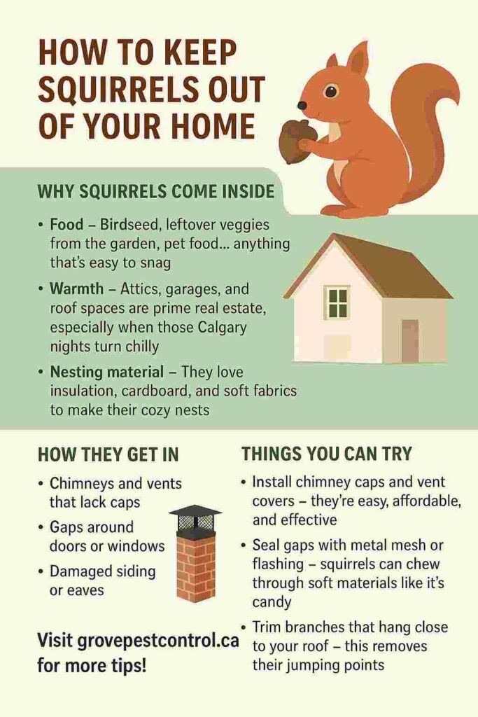How to Squirrel-Proof Your Home in Calgary