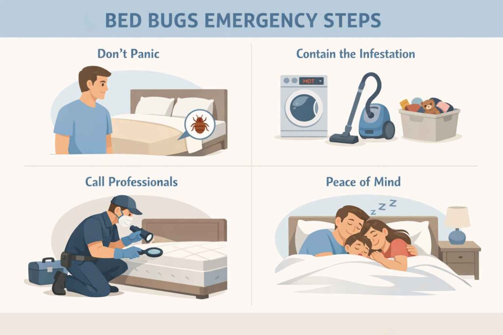 What to Do Immediately After Finding Bed Bugs